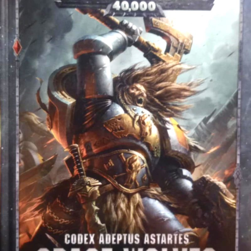 Warhammer Codex Adeptus Astartes Space Wolves (Παλαιοβιβλιοπωλείο)