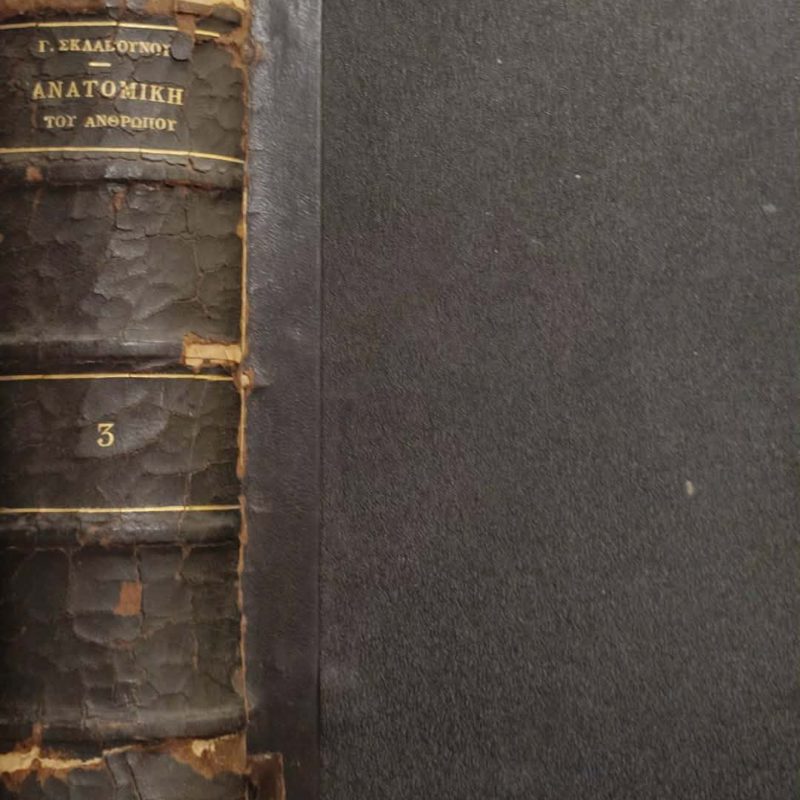 Ανατομική του ανθρώπου Σκλαβούνου – Τόμος Γ’ (Παλαιοβιβλιοπωλείο)